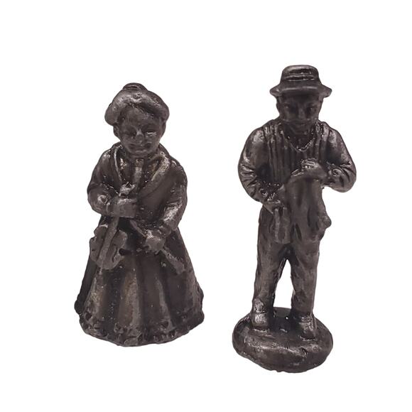 Liberty Falls Americana Pewter Collection Figures 1995 Grand Junction 15 Pieces - Picture 7 of 15